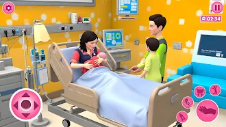 Game screenshot Pregnant Mother Sim Mom Games apk download