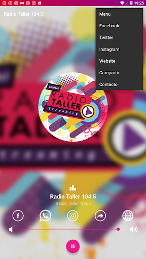Radio Taller 104.5 Screen 2