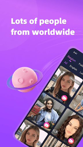 popchat - Live video chat Screenshot 1 - AppWisp.com
