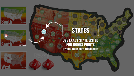 On Tour Board Game Screenshot