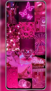 Pink Glitter Wallpaper 4k - Apps on Google Play