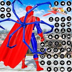 Spider Rope Hero Miami Spider icon