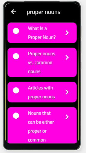 proper nouns Screen 2