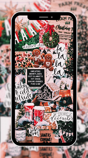 Aesthetic Christmast Wallpaper Screen 3