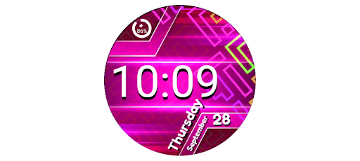 Abstract X Digital Watch Face screenshot 18