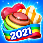 Cover Image of Télécharger Crush Bonbons - Candy Match 3 Saga Games 1.2 APK