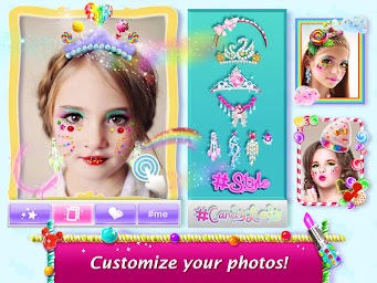 Candy Mirror ❤ Fantasy Candy Makeover & Makeup App