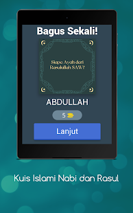 Kuis Islami Pengetahuan Nabi dan Rasul 8.1.4z APK screenshots 12