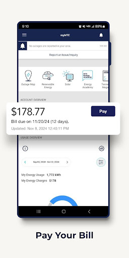 Screenshot of myMTE
