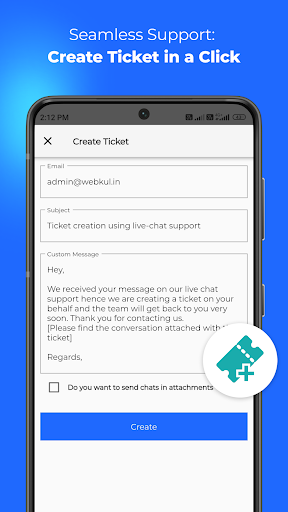 Screenshot of ChatWhizz