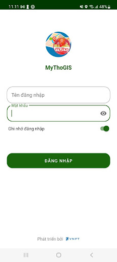 Android application MyThoGIS screenshort