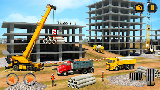 Construction City Excavator 3D  screenshots 1