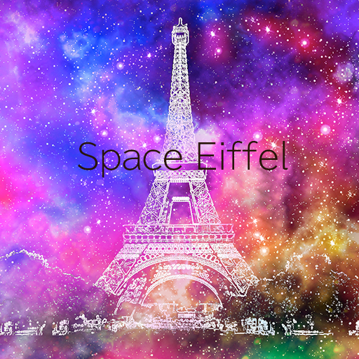 Paris Wallpaper-Space Eiffel- logo