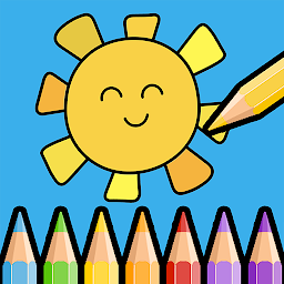 Simple and Big Coloring Book