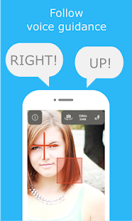Back Camera Selfie-Voice Guide Screenshot