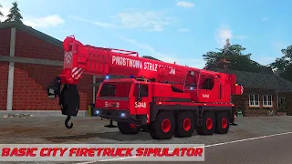 Basic City FireTruck Simulator - Screenshot 2