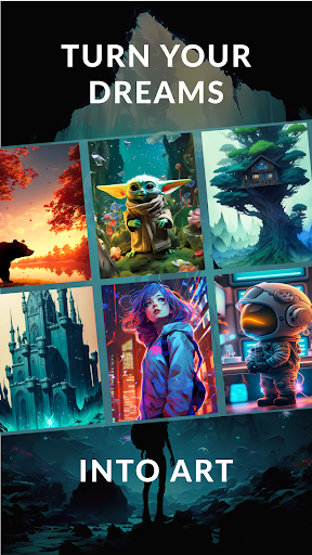 Android application PixoArt - AI Image Generator screenshort