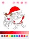 screenshot of Happy Christmas Coloring Book