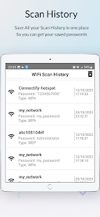 WiFi QrCode Password scanner Screenshot