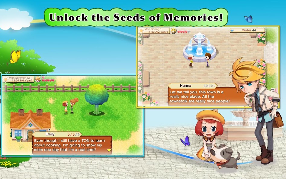HARVEST MOON:Seeds Of Memories banner