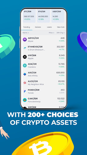 Indodax Crypto Simple & Secure Screen 2