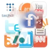 Social Media Ticker Slide Show icon