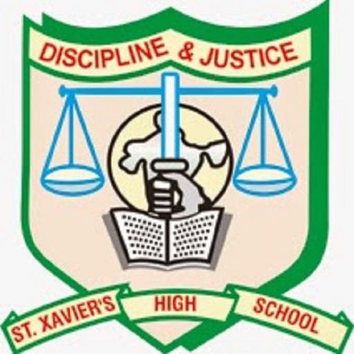 St. Xaviers High School Amba logo
