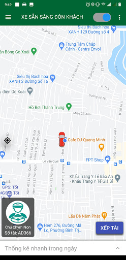 Android application Petro Taxi Driver screenshort