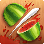 Fruit Ninja icône (sur le bord gauche de l'écran)