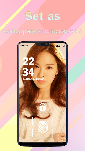 Android application Kpop GOT the Beat Wallpaper screenshort