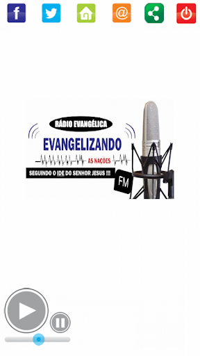 Rádio Evangelizando Nações Fm Screen 3