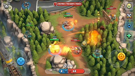 Pico Tanks APK v54.1.2 MOD (Unlimited Money, Stars, Research) Gallery 5