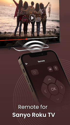 Android application Remote for Sanyo Roku TV screenshort