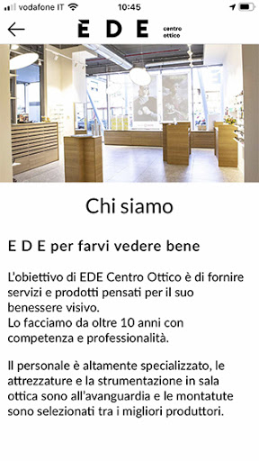 EDE centro ottico Screen 3