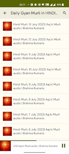 Brahma Kumaris Sustenance Screen 3