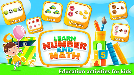 Android application Kindergarten Math Game For Kid screenshort