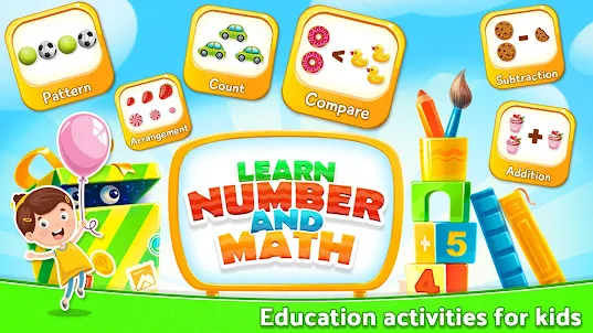 Learn Number & Math - Kid Game