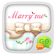 GO SMS PRO MARRY ME THEME Windowsでダウンロード