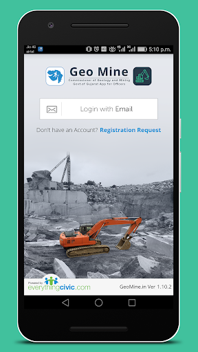 Android application Geomine screenshort