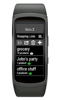 Gear Fit2 Shopping Listsのおすすめ画像2