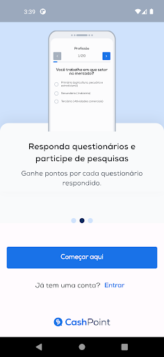 CashPoint Responda a Pesquisas Screen 2