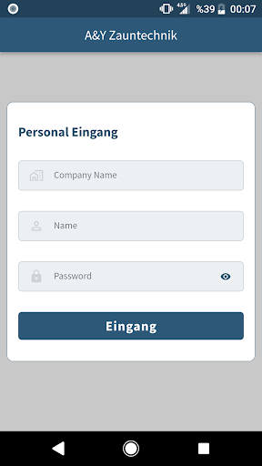 Android application AY-Zauntechnik screenshort