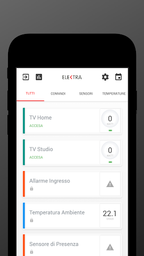 Android application Elektra screenshort