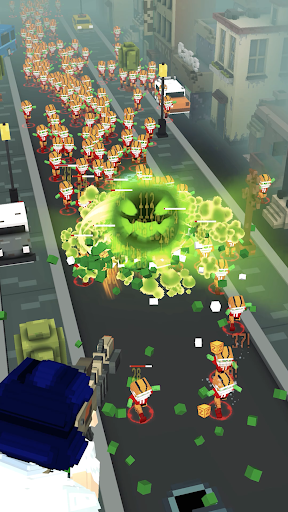 Pixel City War: Fly Shooter Screen 2