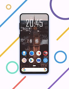 Gento S - Android 12 Icon Pack Skærmbillede