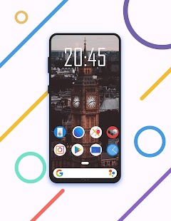 Gento S - Android 12 Icon Pack Скриншот