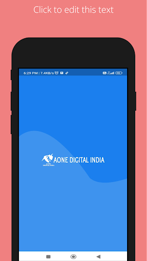 Android application Aone Digital India screenshort