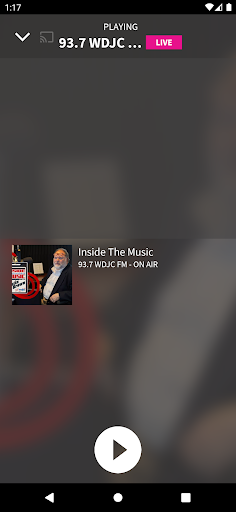 93.7 WDJC RADIO Screen 2
