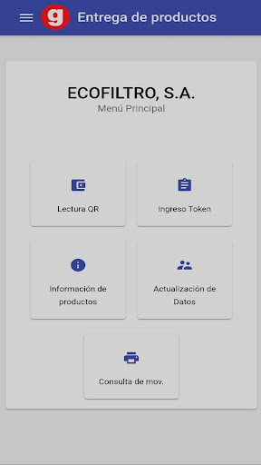 Entrega de Producto Screen 2