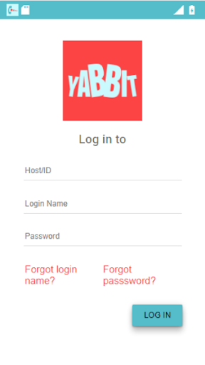 Android application YABBITmobile screenshort